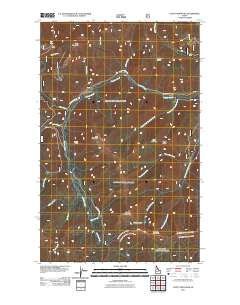 Clifty Mountain 2011 topographic map thumbnail