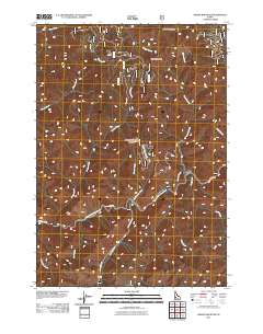 Grand Mountain 2011 topographic map thumbnail