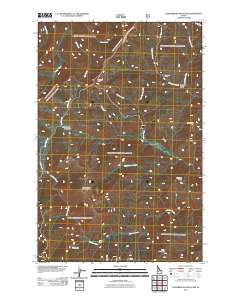 Chamberlain Mountain 2011 topographic map thumbnail