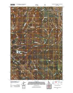 Crooked River Point 2011 topographic map thumbnail