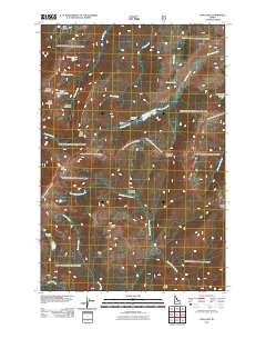 Fish Lake 2011 topographic map thumbnail