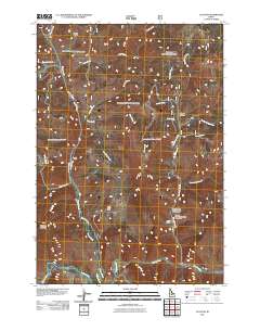 Clayton 2011 topographic map thumbnail