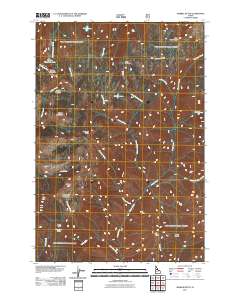 Marble Butte 2011 topographic map thumbnail