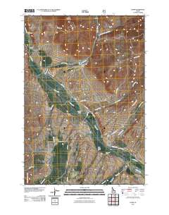 Lemhi 2011 topographic map thumbnail