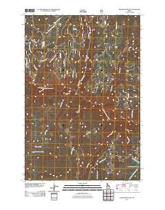 Huddleson Bluff 2011 topographic map thumbnail