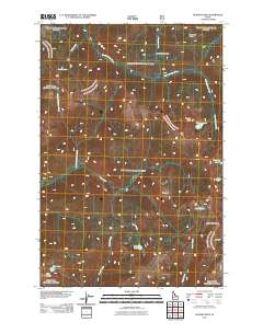 Hungry Rock 2011 topographic map thumbnail