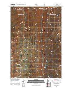 Hershey Point 2011 topographic map thumbnail