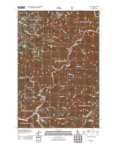Lowell 2011 topographic map thumbnail