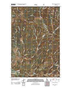 Merry Creek 2011 topographic map thumbnail