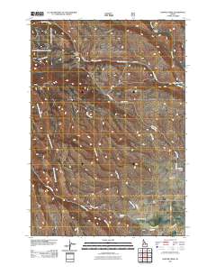 Hopper Creek 2011 topographic map thumbnail