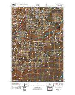 Roundtop 2011 topographic map thumbnail