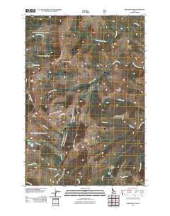 Sabe Mountain 2011 topographic map thumbnail