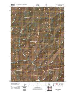 Safety Creek 2011 topographic map thumbnail