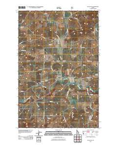 Potlatch 2011 topographic map thumbnail