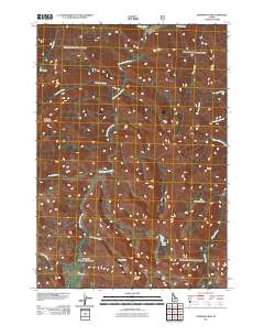 Robinson Bar 2011 topographic map thumbnail