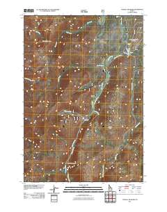 Tyndall Meadows 2011 topographic map thumbnail