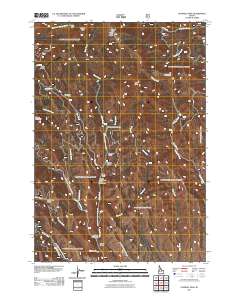 Sturgill Peak 2011 topographic map thumbnail