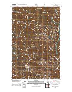Spades Mountain 2011 topographic map thumbnail
