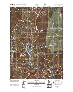 Smiths Ferry 2011 topographic map thumbnail