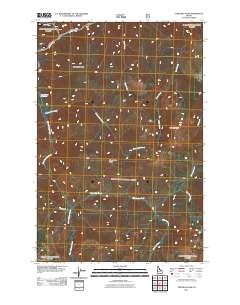 Tom Beal Peak 2011 topographic map thumbnail