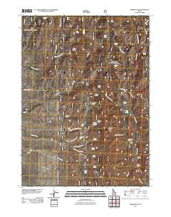 Timber Butte 2011 topographic map thumbnail