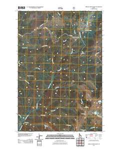Spread Creek Point 2011 topographic map thumbnail