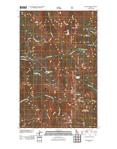 The Wigwams 2011 topographic map thumbnail