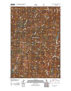Spot Mountain 2011 topographic map thumbnail