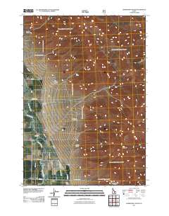 Ramshorn Canyon 2011 topographic map thumbnail