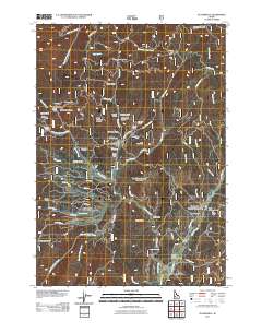 Placerville 2011 topographic map thumbnail