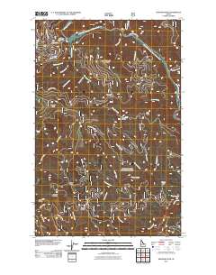Skitwish Peak 2011 topographic map thumbnail
