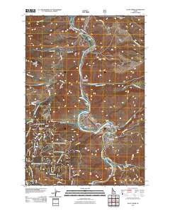 Slate Creek 2011 topographic map thumbnail