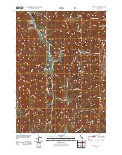 Stewart Flat 2011 topographic map thumbnail