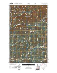 Wylie Knob 2011 topographic map thumbnail
