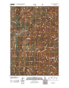 Wylies Peak 2011 topographic map thumbnail