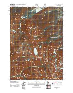 Stanley Lake 2011 topographic map thumbnail