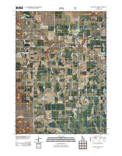 Malad City West 2011 topographic map thumbnail