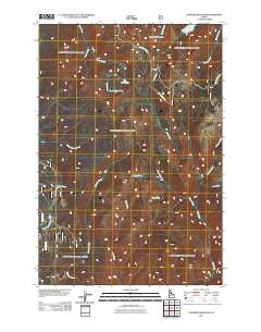 Hanover Mountain 2011 topographic map thumbnail