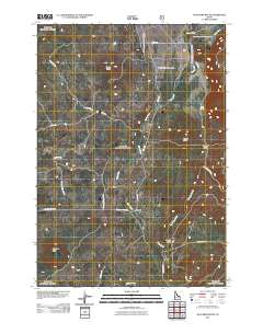Hatchery Butte 2011 topographic map thumbnail