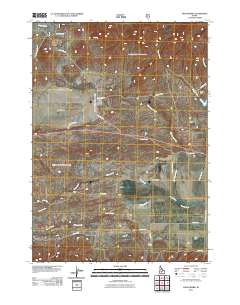 High Prairie 2011 topographic map thumbnail