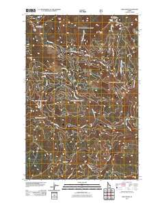 Grice Ridge 2011 topographic map thumbnail