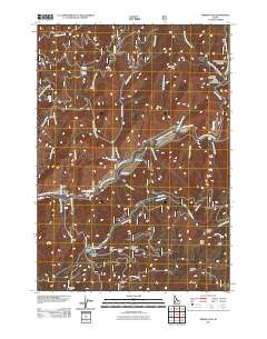 Grimes Pass 2011 topographic map thumbnail