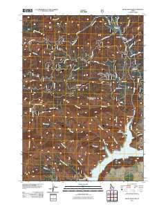 House Mountain 2011 topographic map thumbnail