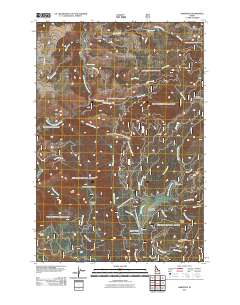 Harpster 2011 topographic map thumbnail