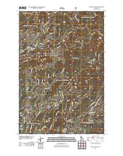 Hemlock Butte 2011 topographic map thumbnail