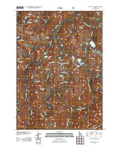 Mount Everly 2011 topographic map thumbnail
