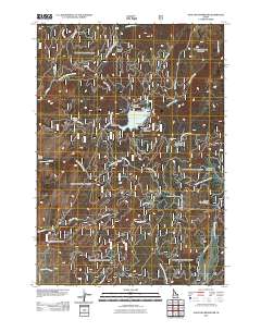 Sage Hen Reservoir 2011 topographic map thumbnail