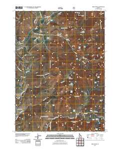 Mink Creek 2011 topographic map thumbnail