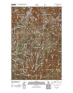 Osier Ridge 2011 topographic map thumbnail