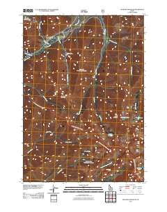 Phi Kappa Mountain 2011 topographic map thumbnail